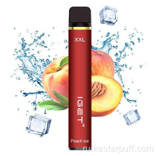 Фруктовые ароматы 1800Puffs Iget XXL Одноразовый вейп